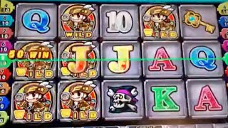 【Konami】パニックパイレーツ90枚MAXベット フリーゲーム(途中から) 【22630枚】