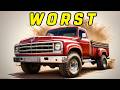 15 Worst American Pickup Trucks Of All Time