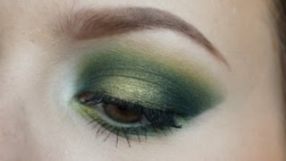 Smokey Green Eye Look!