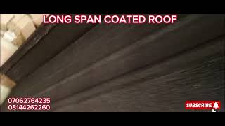 DOCHERICH LONG SPAN STONE COATED ROOFING SHEET