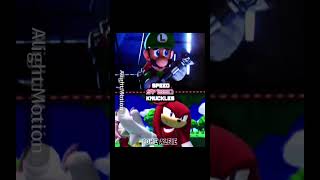 Mario vs Sonic Characters Part 6