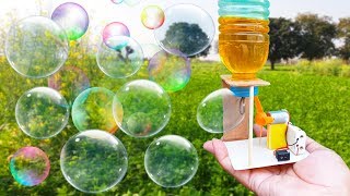 How To Make A Bubble Machine At Home | Amazing Bubble Maker Science Project | Bubble Machine DIY