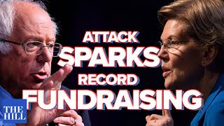 Panel: Warren's attack on Bernie sparks record fundraising