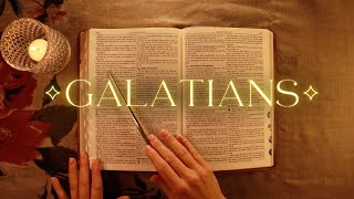 Bible Reading ASMR ✧ Galatians ✧ Sleepy Whispers ᶻ 𝗓 𐰁