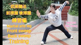 Yeung Ching Ching |  Martial arts leg techniques | 楊菁菁 | 武術腿法練習編