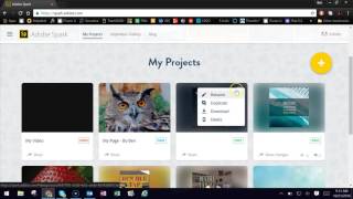 How to Share Adobe Spark Projects