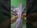 BUKET UANG KIPAS 5 LEMBAR+PERMEN LOVE DENGAN WRAPING PALM #bouquet #buketuang #shorts