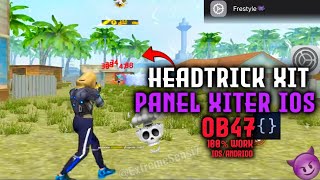 ATALHOS HEADTRICK SCRIPT FOR IOS 📲 OB47 BRAZILIAN REGEDITE 🇧🇷 XIT 99% HEADSHOT IOS GRATIS 🥶