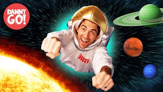 "Space Race!" Planet Dance Song 🚀✨ Solar System Brain Break | Danny Go! Songs for Kids