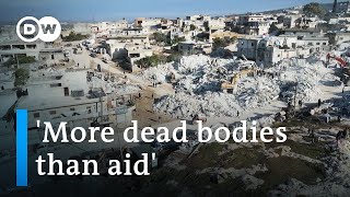 Earthquake death toll tops 40,000 amid scenes of miracle and despair | DW News