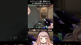 1v3クラッチで殿（野良さん）から姫の称号もらいました。 ＃ #vtuber #valorant