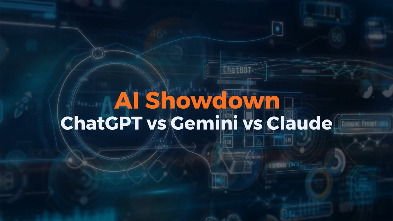 Ai Showdown Chatgpt Gemini And Claude Compared