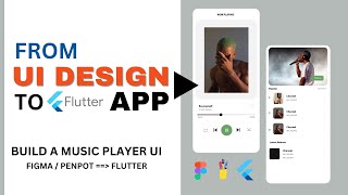 Design a music player app from grounds up | #figma #penpot #part1