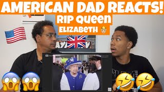 AMERICAN DAD REACTS TO What Will Happen When Queen Elizabeth II Dies? | Business Insider