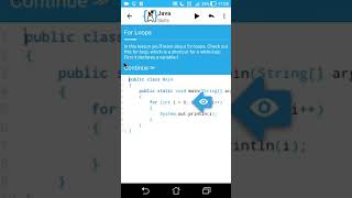 AIDE Tutorial - Java Skills (For Loops)