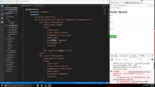 032 Template Driven Forms Validation