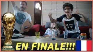 EN FINALE !!!! - Réaction à FRANCE vs BELGIQUE en Famille!!! - TristanVidéos FC