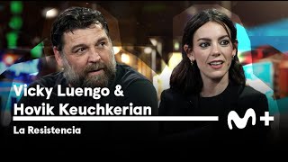 LA RESISTENCIA - Entrevista a Victoria Luengo y Hovik Keuchkerian | #LaResistenc