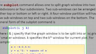 MATLAB Tutorials - Plotting with MATLAB