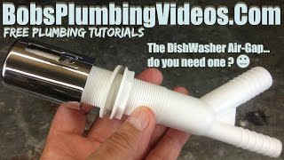 Dishwasher Air Gap-Do You Need One?