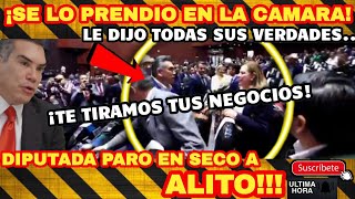 ¡SE AGARRO A ALITO EN PLENA CAMARA!