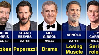 What Actors Absolutely Hate