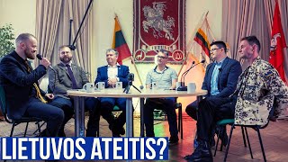 Lietuvos ateitis? Valdas Rakutis, Bernaras Ivanovas, V. Sinica, R. Klonowski ir V. Šerelis