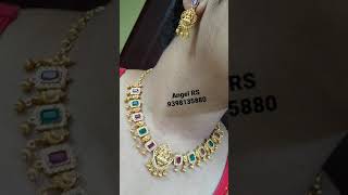 Most Demanding Neck set by Angel RS Creations 🥳🥳🥳 || Booking number 9398135880