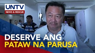 Rep. Alvarez, tanggap ang parusang censure na ipinataw ng Kamara kaugnay ng ethics raps