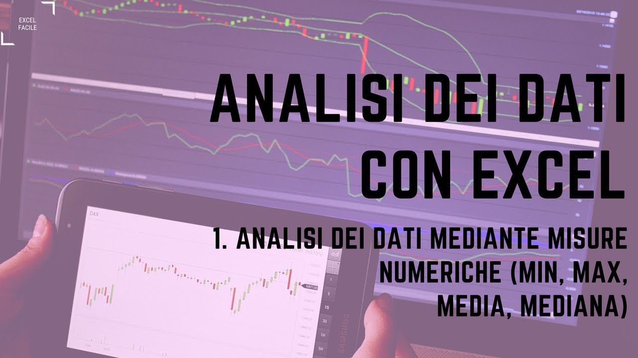 Analisi Dei Dati Con Excel (Min, Max, Media, Mediana) - Excel Facile ...