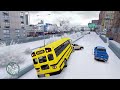 gta 4 crazy school bus crashes ep.36