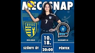 BVSC- Zugló - Kecskeméti RC (röplabda mérközés)