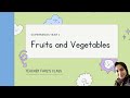 SUPERMINDS YEAR 1 PAGE 54 : LUNCHTIME (Fruit and Vegetables)