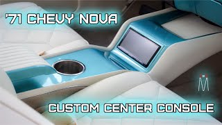 1971 Chevy Nova - Custom Hand Built Center Console with Audio System   From IOTY 2016 Video