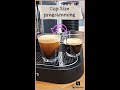 Cup size programming   Nespresso Coffee Maker