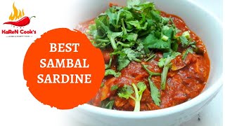 BEST SAMBAL SARDINE | MALAYSIA'S FAVORITE | EASY-BREEZY RECIPE | EVERY HOME SUPER FOOD |