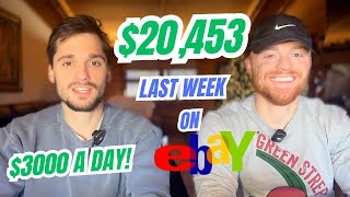 What We Sold to Reach Nearly $3000 A Day Last Week On Ebay! $20,453 in 1 Week!