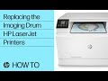 Replacing the Imaging Drum | HP LaserJet Printers | HP