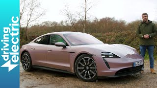 New Porsche Taycan rear-wheel-drive electric car review – DrivingElectric