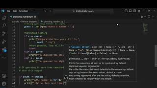 ASMR Programming - Python - Number Guessing Game - No Talking