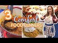 WHAT'S FOR DINNER? | COMFORT FOODS FOR FALL | EASY DINNER RECIPES | NO. 66