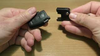 Ford (Focus Mk2) key battery change, Ford kulcs elemcsere.