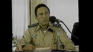 Discurso Manuel Antonio Noriega (Dictadura - Panamá 1988)