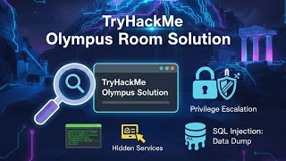 "Unlocking Secrets: TryHackMe Olympus Room Solution with SQL Injection Mastery!"