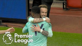 Kelechi Iheanacho seizes Leicester City lead v. Manchester United | Premier League | NBC Sports