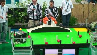 Swiss Eurobot 2010 - Rulbi vs. RCR