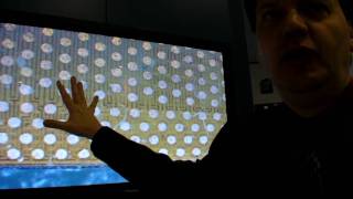 Intel processors under a microscope at CeBIT 2009