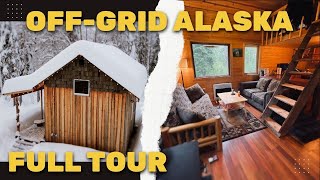 Alaska Cabin | Off-Grid Homestead | FULL TOUR
