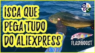 ESSA ISCA É SACANAGEM COM OS PEIXES! [Pegadeira em Iguape no Plug Flashboost da HuntHouse] Pescaria