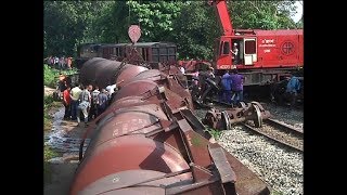 উদ্ধারকাজ চলছে ব্রাহ্মণবাড়িয়ায় লাইনচ্যুত ট্রেনের | BBaria Train News | Somoy TV